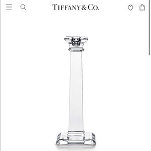 2 Tiffany & Co. Classic Candle Holders